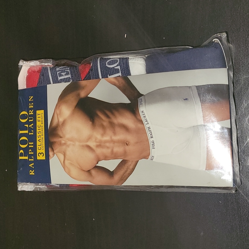 Polo Ralph Lauren Men's Large Cotton Boxer Briefs